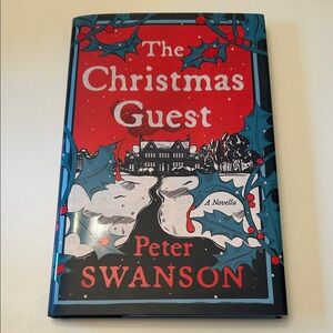 The Christmas Guest by Peter Swanson Hardcover Book Novella HC DJ